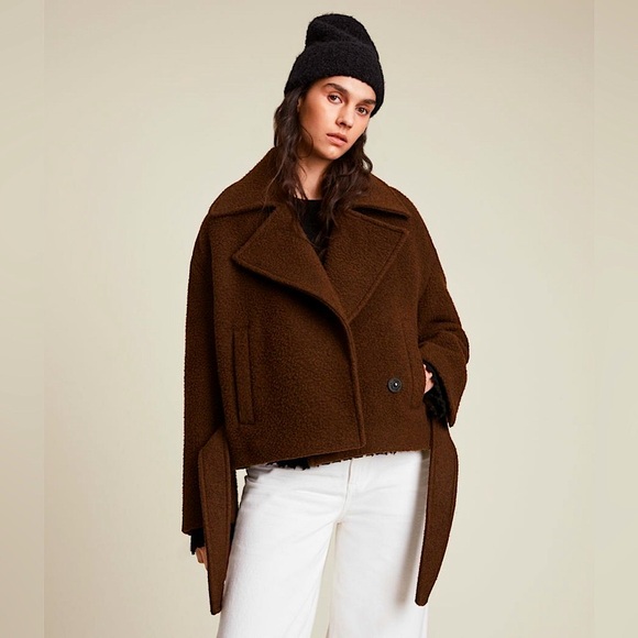 ALLSAINTS Boston Wool Blend Jacket - Picture 4 of 15